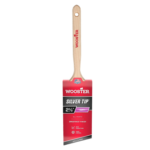 Wooster Brush 5221-2 1/2 Silver Tip 2 1/2 Inch Angle Sash Paintbrush