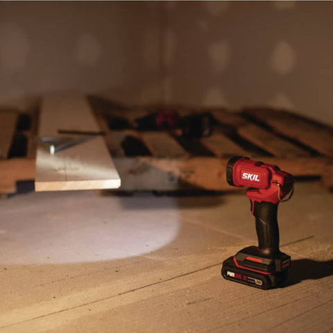 SKIL PWR CORE 20 20V Spotlight, Tool Only, Battery and Charger Not Included - LH552301