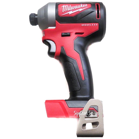 Milwaukee 2850-20 M18 18V Li-Ion Cordless Brushless 1/4" Hex Impact Driver Drill