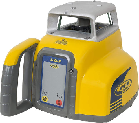 Spectra Precision LL300N-4 Self-Leveling Laser Level Kit + HL450 Receiver Tripod