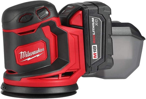 Milwaukee 2648-21 M18 Lithium ion Random Orbit Sander 5.0 Ah Battery Kit
