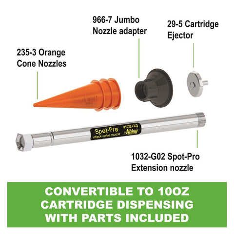 Albion Engineering B12B30SP Spot-Pro System B-Line Bulk Dispenser Ext. Nozzle
