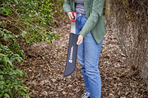Corona MA13161 ErgoHandle Machete 18" Tempered Steel Nylon Sheath