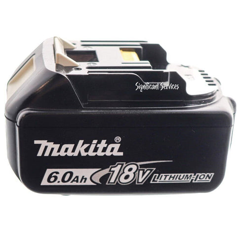 Makita BL1860B 18V LXT Li-Ion 6.0Ah Battery Pack LED Indicator