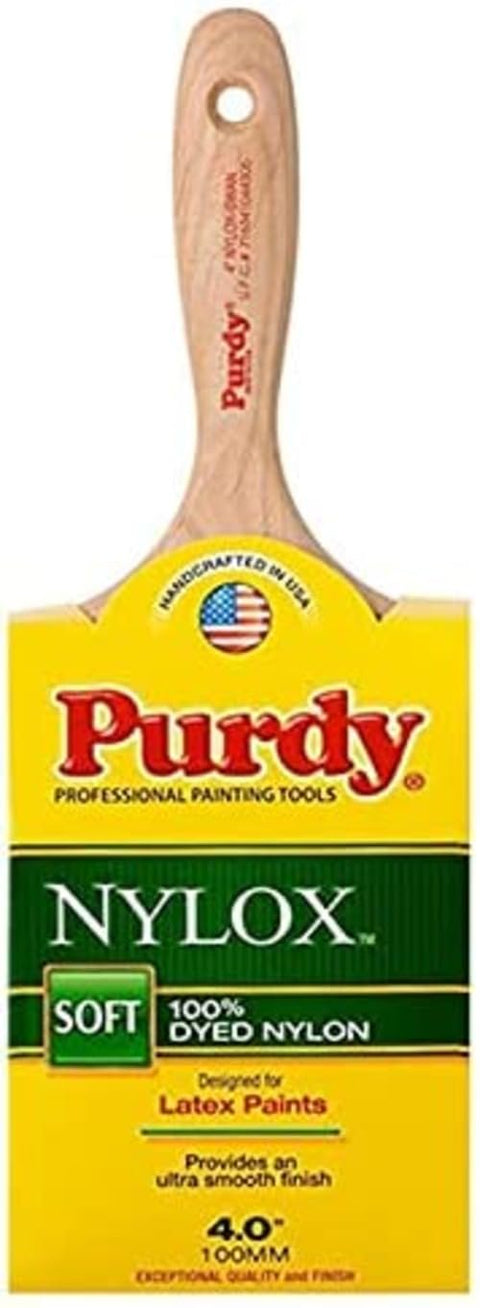 4 Purdy 144400240 Nylox Swan Paint Brush, Tynex Nylon"