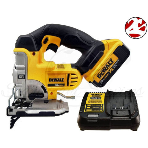DeWALT DCS331B 20V MAX Li-Ion Cordless 4.0 Ah Battery Variable Speed Jig Saw Kit