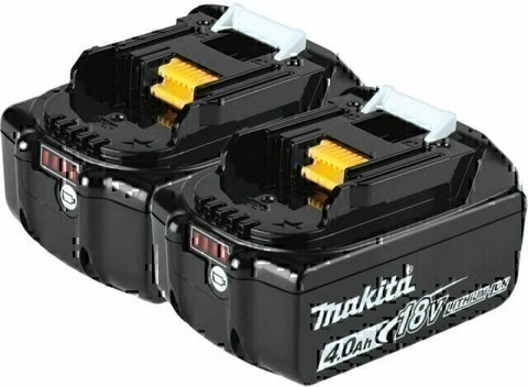 Makita BL1840-2 18V LXT Lithium-Ion 4.0Ah Battery, 2/pk