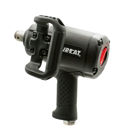 AIRCAT 1870-P 1" Impact Wrench Super Duty Composite Pistol Grip Pneumatic Tool
