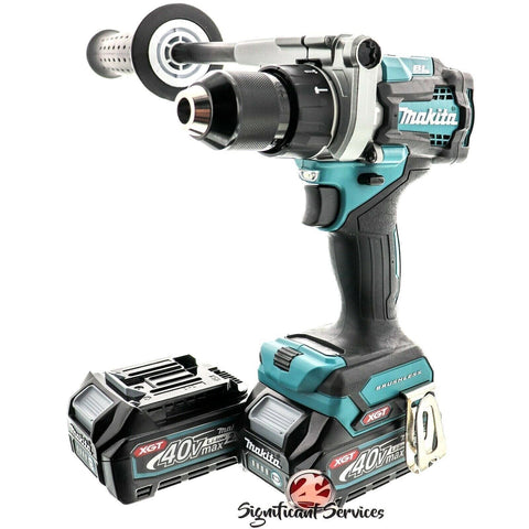 Makita GPH01Z XGT 40V Brushless Cordless 1/2" Hammer Driver Drill 2.5 Ah Battery