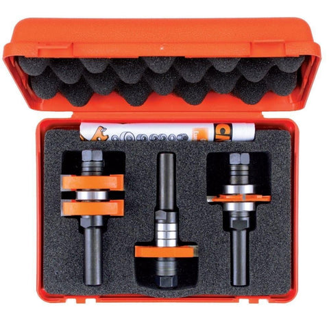 CMT 800.625.11 Adjustable Tongue and Groove Bit Set for Mission Style Cabinet...