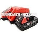 Milwaukee M18 48-11-1815 RED LITHIUM Compact Battery + 1812 Charger Kit