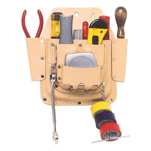 CLC Custom Leathercraft W438 Maintenance Tool Pouch, Heavy Duty, 6-Pocket