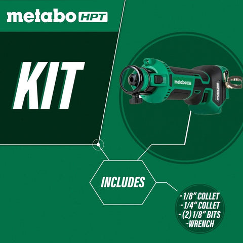 Metabo HPT M18DYAQ4M 18V MultiVolt Cordless Drywall Cut-Out Tool