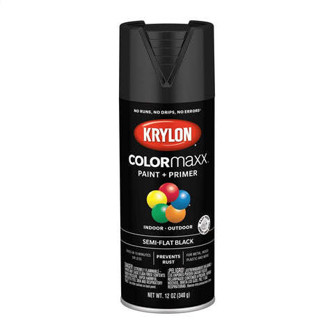 Krylon K05578007 COLORmaxx Spray Paint and Primer for Indoor/Outdoor Use, Sem...