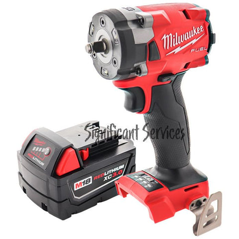 Milwaukee 2854-20 M18 FUEL 3/8" Stubby Impact Wrench w/ 3.0Ah Battery