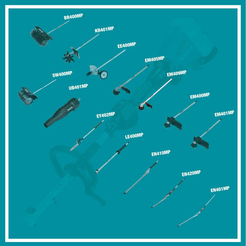 Makita EM409MP 13" String Trimmer Couple Shaft Attachment