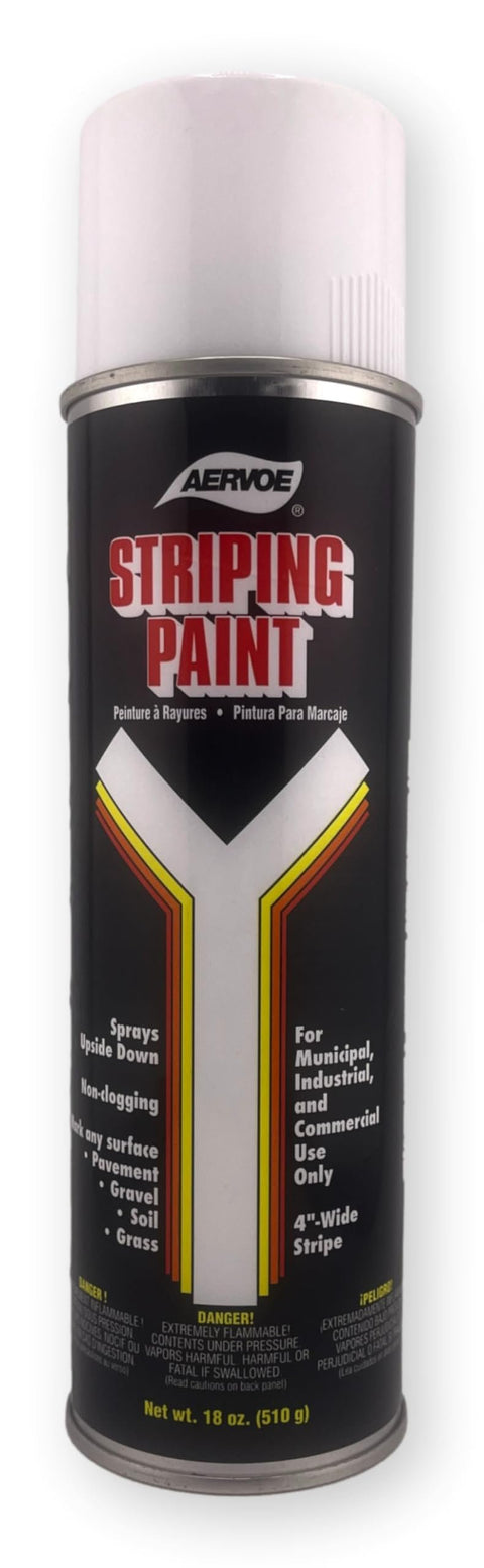 Aervoe 710 White Line Striper Spray Paint - Lot of 12
