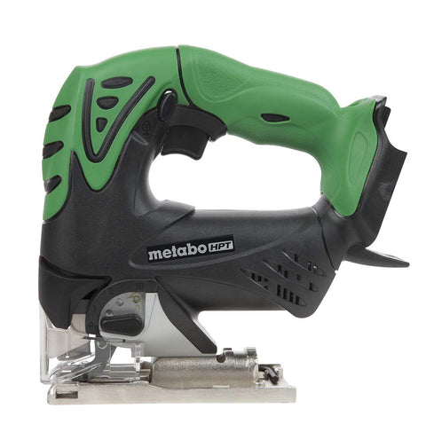 Metabo HPT 18V Cordless Jig Saw | Tool Only | No Battery | Three-Mode Orbital Action | 45° Cutting Angle | LED Light | Tool-LESS Blade Changing System | Lifetime Tool Warranty | CJ18DSLQ4