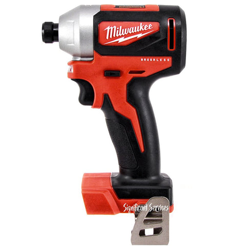 Milwaukee 2850-20 M18 18V Li-Ion Cordless Brushless 1/4" Hex Impact Driver Drill