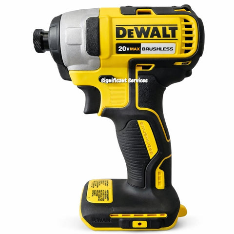 New DeWalt DCF787B 20V Max 1/4" Li-Ion Cordless Compact Brushless Impact Driver
