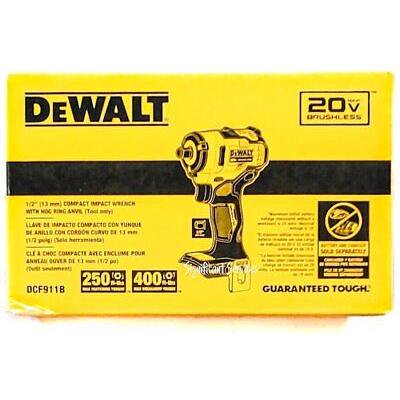 DEWALT DCF911B 20V MAX Li-Ion 1/2" Cordless Brushless Impact Wrench Hog Ring