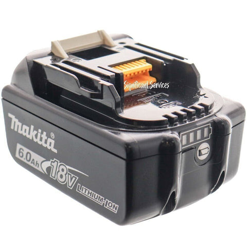Makita BL1860B 18V LXT Li-Ion 6.0Ah Battery Pack LED Indicator
