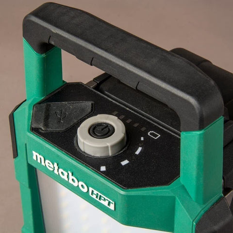 Metabo HPT 18V Work Light Cordless 4000 Lumen LED UB18DCQ4 BSL1820 Battery Pack