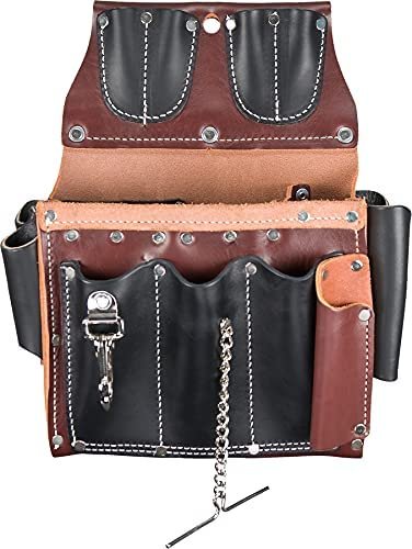 Occidental Leather 5589LH Electrician's Tool Case for The Left-Handed Tradesmen