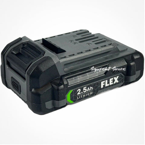 New FLEX FX0111 24V 2.5Ah Lithium-Ion Cordless Battery 160W FX0411 Charger Kit