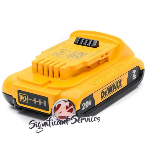 DeWALT DCF887B 20V MAX XR Li-Ion Brushless 1/4" Impact Driver 2.0 Ah Batteries