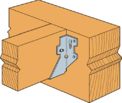 Simpson Strong-Tie LUS24 2x4 Galvanized Double Shear Joist Hangers (25-Pack)