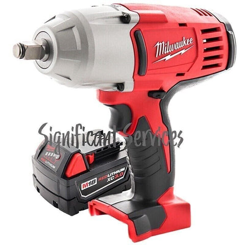Milwaukee M18 2663-20 18V Cordless 1/2" High Torque Impact Wrench 3.0 Ah Battery