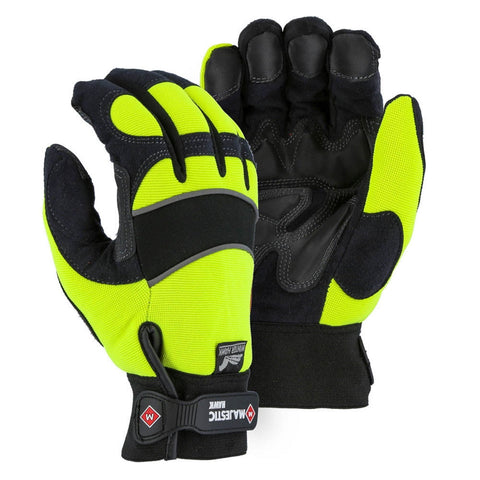 Majestic 2145HYH Winter Hawk Insulated Winter Work Gloves Medium
