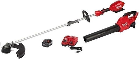 Milwaukee 3000-21 M18 2 Tool Combo Kit String Trimmer 8.0 Battery Charger