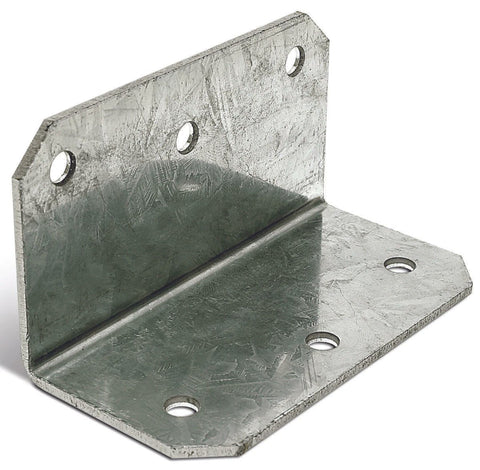 Simpson Strong-Tie ML24Z Med L Angle Bracket 12 Ga G185 Galvanized Steel 2x4 5 pk