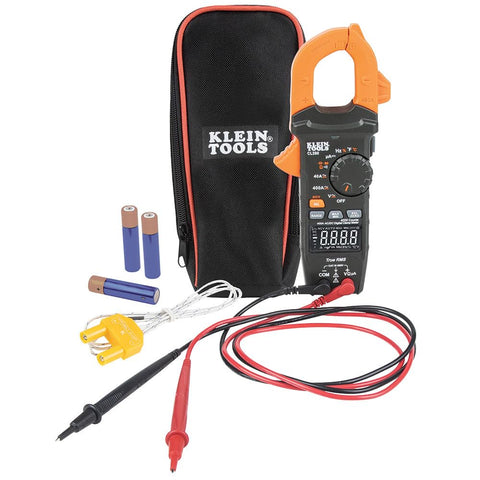 Klein Tools CL390 Digital Clamp Meter AC/DC Auto-Ranging 400A TRMS NCVT Tester