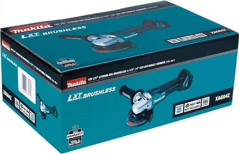 Makita XAG04Z 18V 4 1/2" 5" Brushless Cordless Battery Cut Off Angle Grinder
