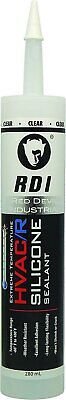 12 PACK Red Devil Series 0897 Extreme Temperature HVAC/R Silicone Sealant Clear