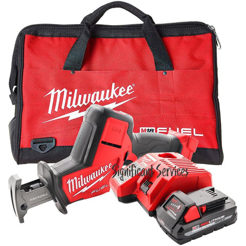 Milwaukee 2719-20 M18 FUEL Li-Ion Brushless Cordless HACKZALL Recip Saw 3.0 Kit