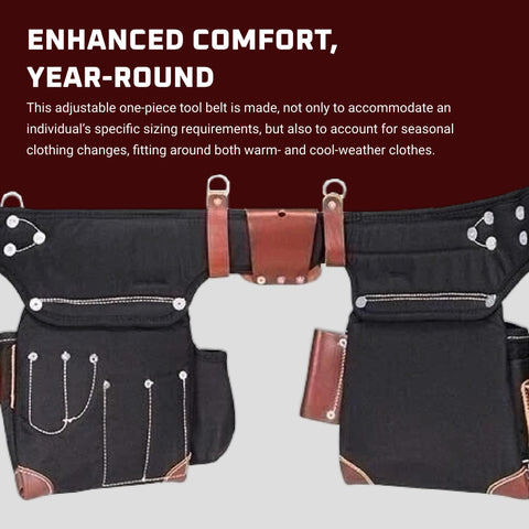 Occidental Leather 9540 Adjust To Fit Finisher Finishing Carpenter Tool Belt