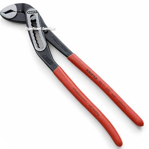 KNIPEX 8801300 Alligator Water Pump Pliers 12 in Tongue Groove Made in Germany