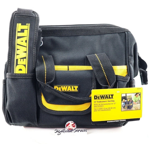 DeWALT DG5542 Tradesman's 12" Heavy Duty Contractor Tool Bag Carry Case