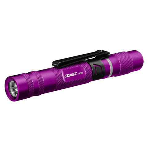 Coast COS31356 HP2R 280 Lumen Rechargeable Penlight with Twist Focus - Purple