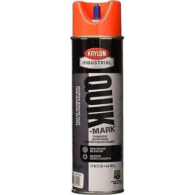 Krylon Upside Down Marking Paint Alert Fluorescent Red/Orange Solvent Base...
