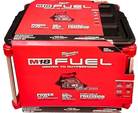 Milwaukee 2831-21 M18 FUEL 18V 6-1/2" 6.0 Ah Cordless Li-Ion Plunge Track Saw...