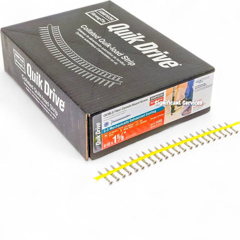 Simpson Strong-Tie SST CB3BLG158S Fiber Cement Board to Wood Screw 1-5/8 In
