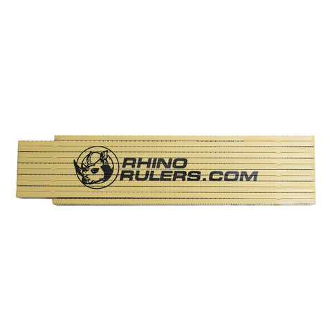 MARSHALLTOWN 6645 Rhino Ruler, Folding Engineer's Scale Ruler, Washable Fiberglass