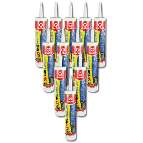 Red Devil 07701012 Lifetime Ultra Premium Elastomeric Acrylic Latex Sealant, Ced
