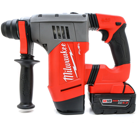 Milwaukee 2715-20 M18 FUEL 1-1/8" SDS Li-Ion Plus Rotary Hammer 5.0 Ah Battery