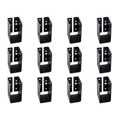 Simpson StrongTie Outdoor Accents ZMAX Black Light Hanger for 2x4 12Pack APLH24R